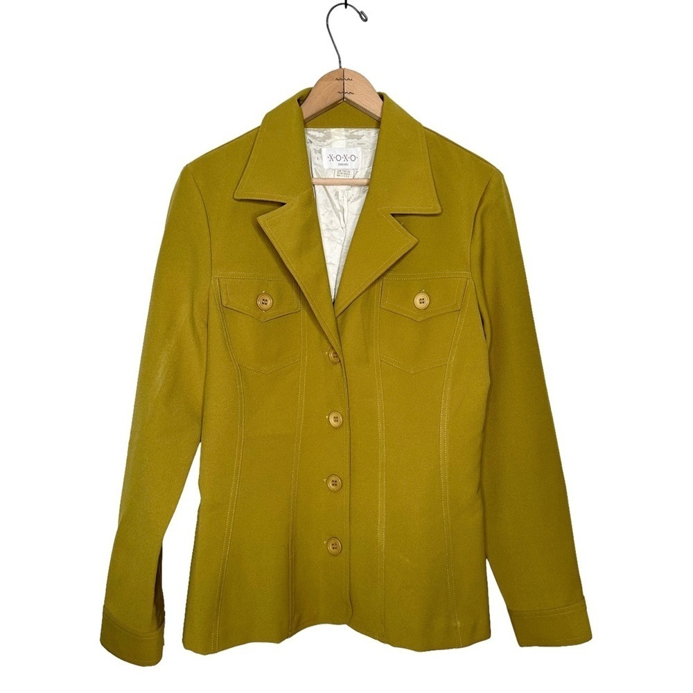 XOXO | Vintage Green Polyester Blazer